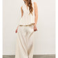 Elastic Waist Wide Leg Pants