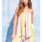 Lucy Stripe Top w/ Beads