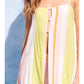 Lucy Stripe Top w/ Beads