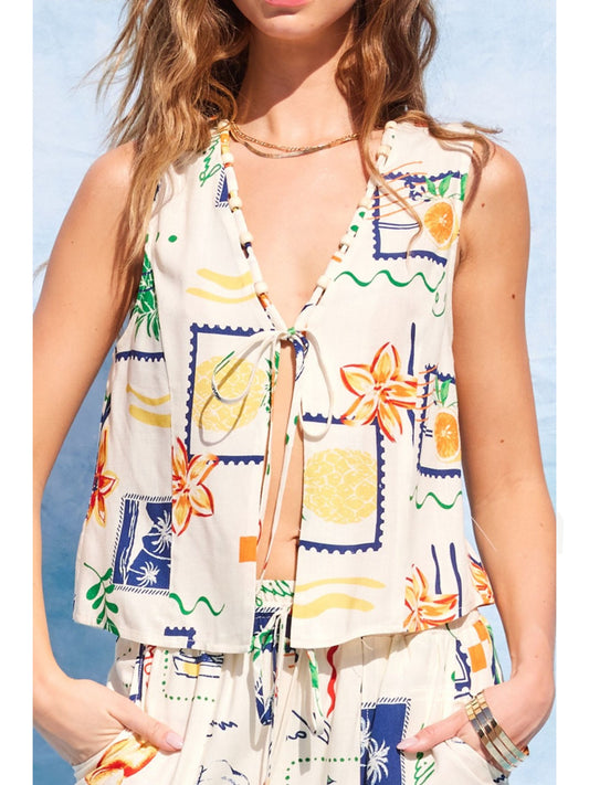 Summer Stamp Top