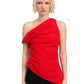 Asymmetrical Shoulder Tunic Top