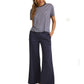 Ultra Cozy Tie Flare Hem Pants