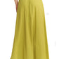 Linen Side Pocket Maxi Skirt