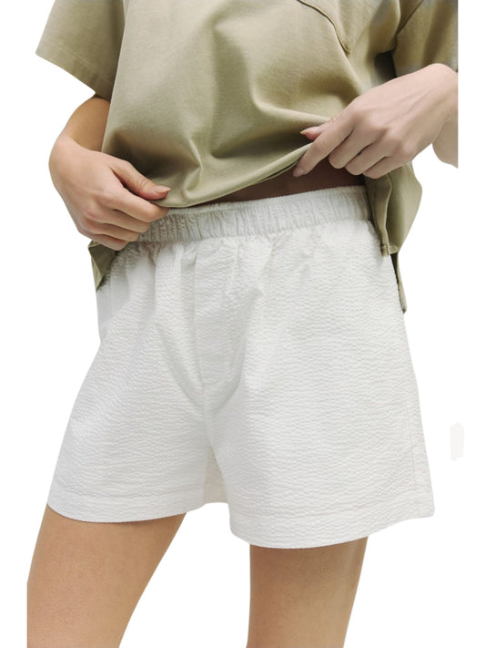 Essential White Shorts