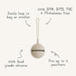 Silicone Pacifier Case - Natural