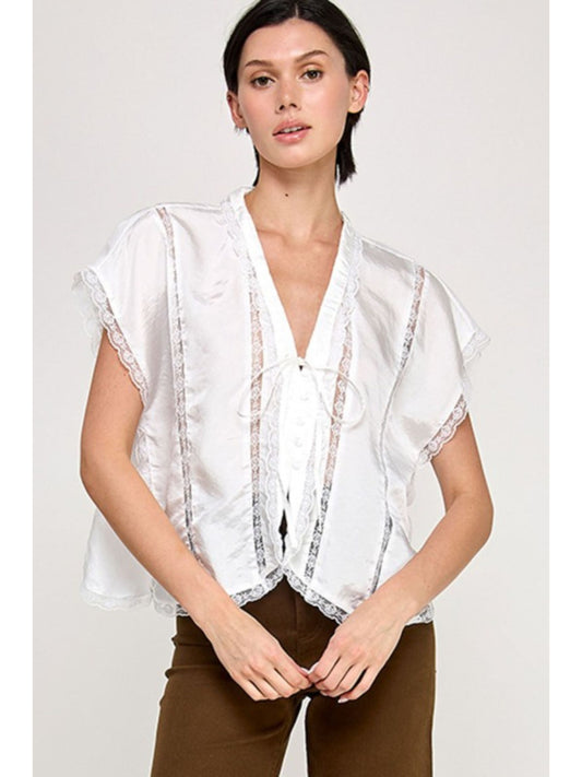 Shine Lace Top