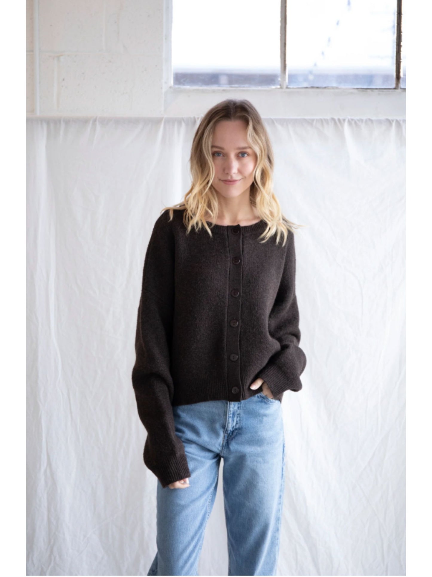 Claudia Button Down Cardigan