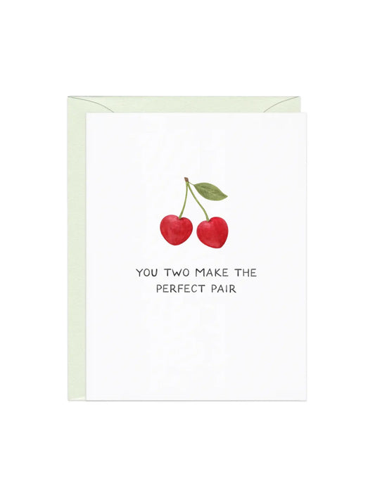 A Perfect Pair Wedding Card