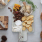 Marble Cheese/Cutting Board with Leather Tie and Handle