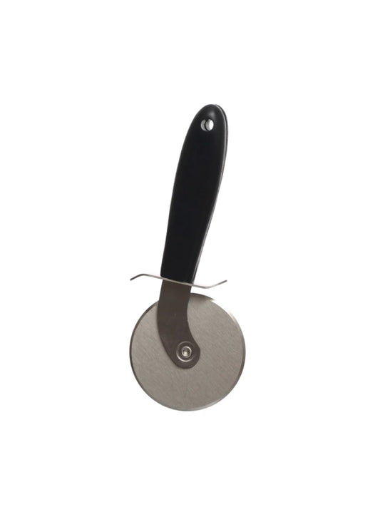 Stainless Steel Pizza Cutter w/ Walnut Handle