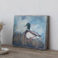 Canvas Wall Décor w/ Duck Image, Distressed Finish