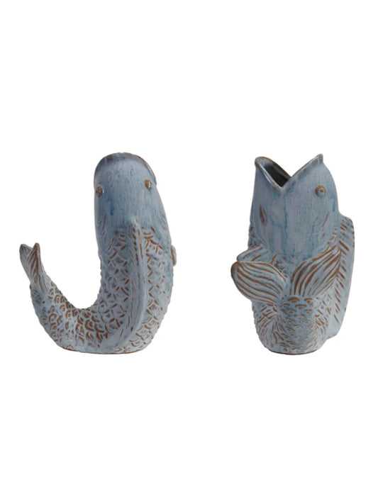Fish Shaped Vase