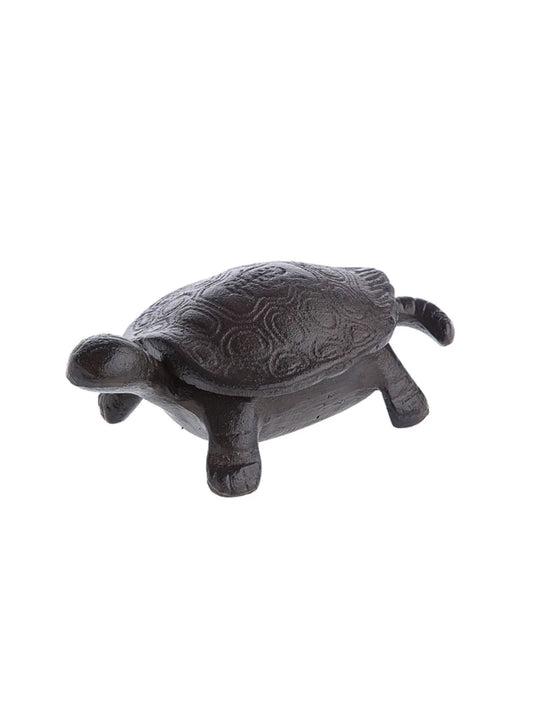 Decorative Cast Iron Turtle Key Box