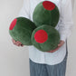 Cotton Velvet Olive Shaped Pillow
