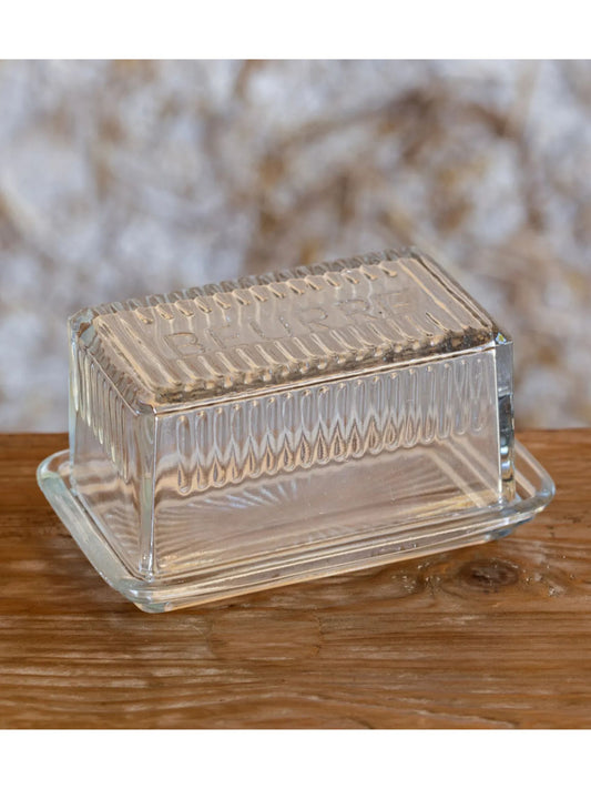 Vintage Style French Butter Dish