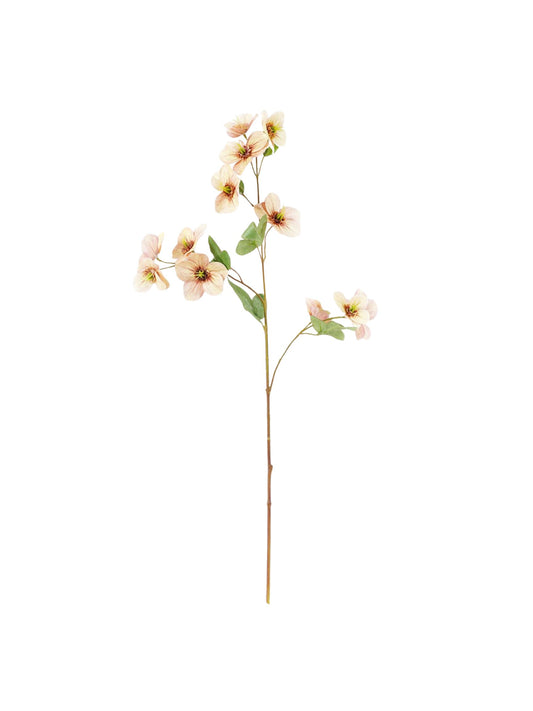 Faux Hellebore Flower Coral