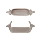 Stoneware Cracker Dish with Deer Heads
