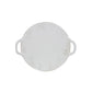 Debossed Stoneware Tray/Platter w/ Trees & Handles (PICK UP ONLY)
