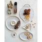 Debossed Stoneware Tray/Platter w/ Trees & Handles (PICK UP ONLY)
