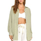 Malibu Gauze Top - Green Stripe