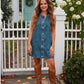 Clara Denim Button Down Dress