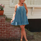 Gina Button Up Denim Dress