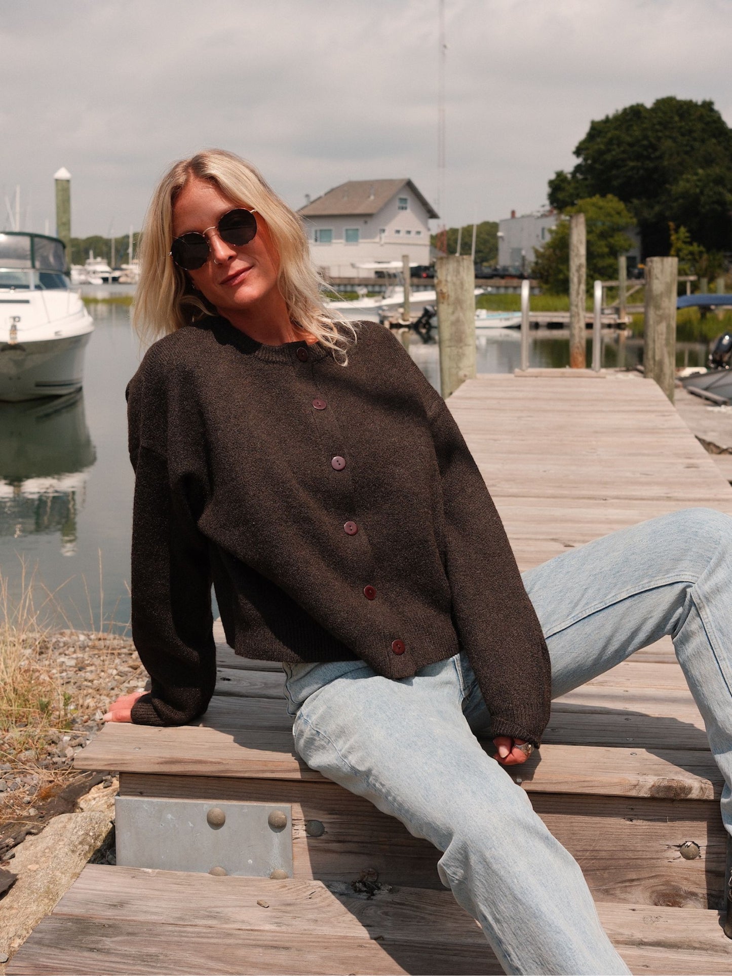 Claudia Button Down Cardigan