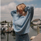 Soft Blue Surf Sweater