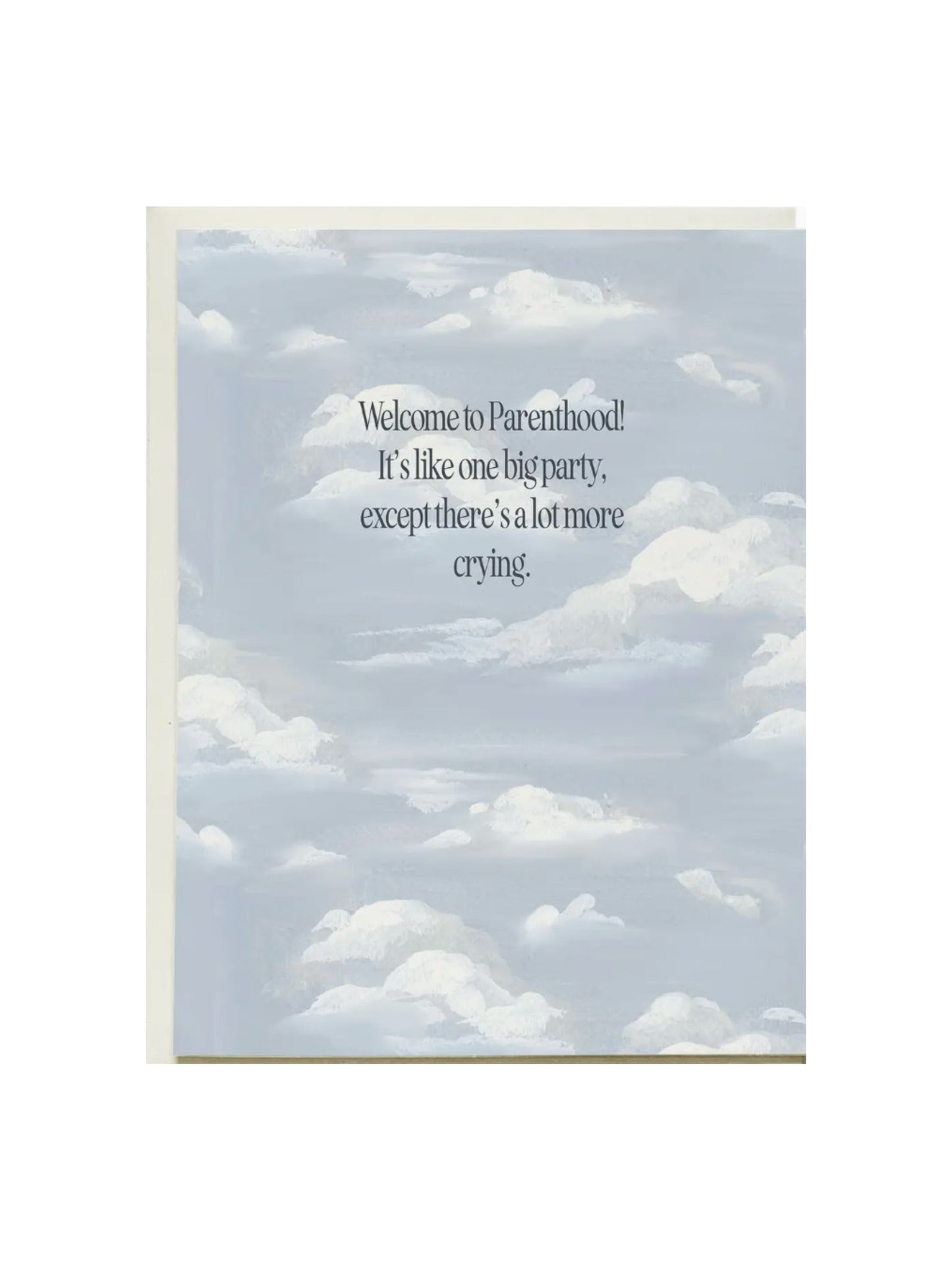 Clouds Baby Greeting Card