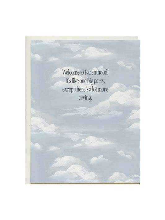 Clouds Baby Greeting Card