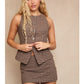 Elizabeth Gingham Vest Top