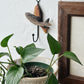 Vintage Wood Carved Fish Hook