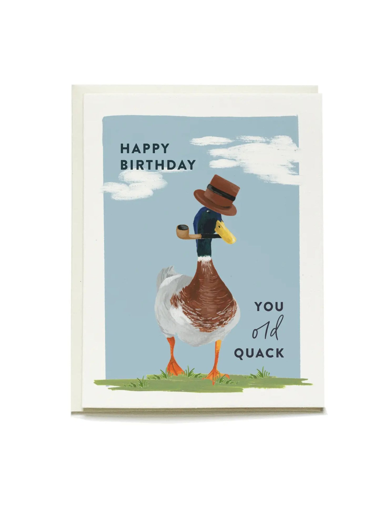 Old Quack Birthday Card