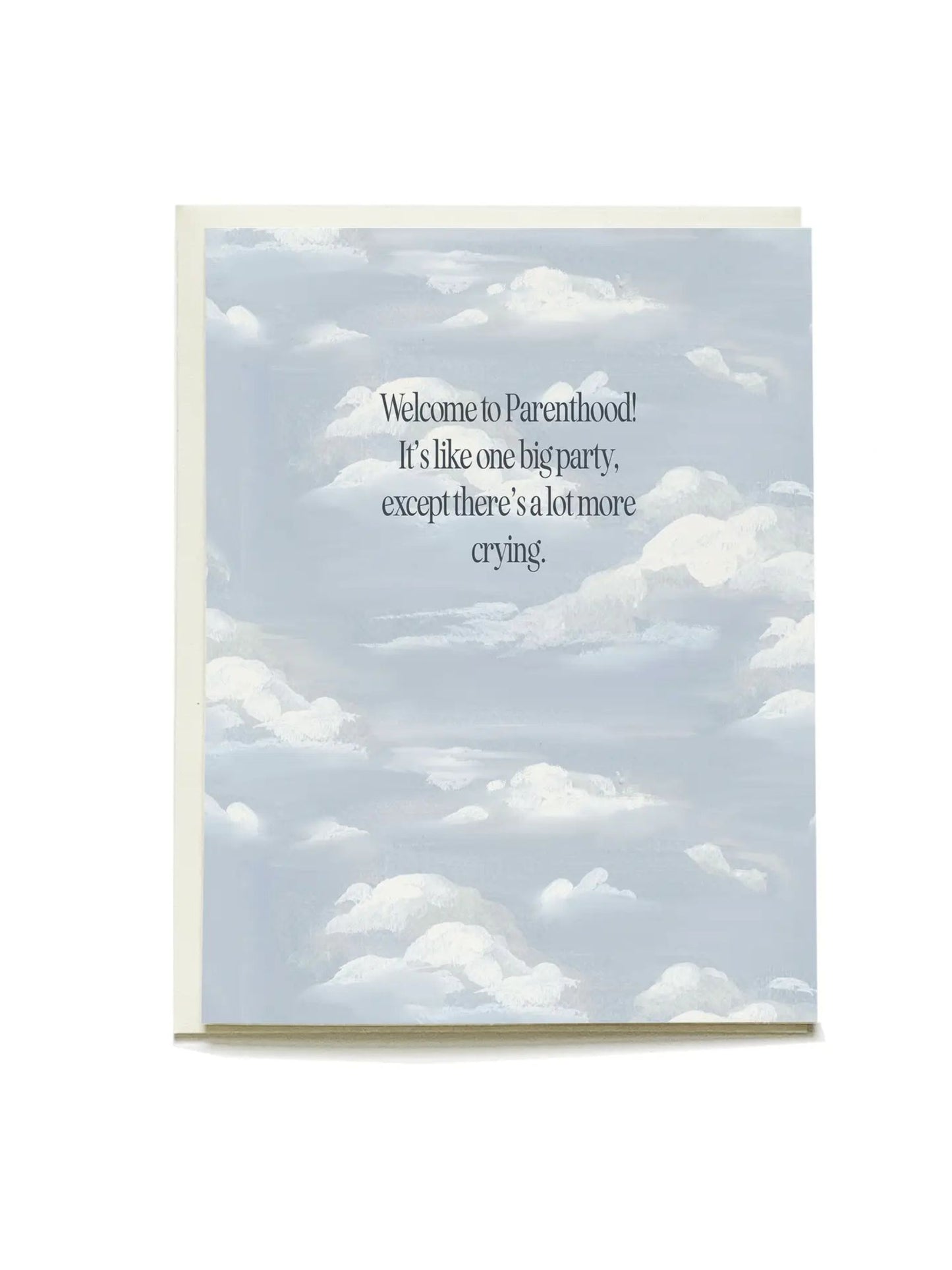 Clouds Baby Greeting Card