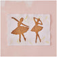 Metal Ballerina Ornament with Cut-Outs