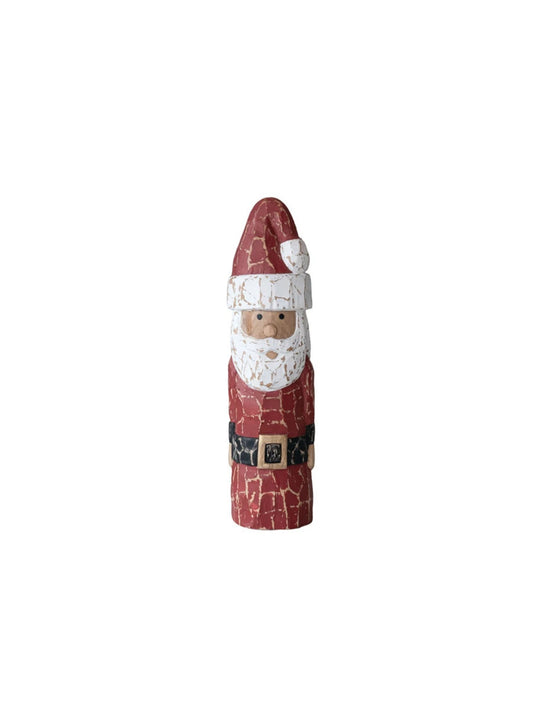 Handmade Mango Wood Santa