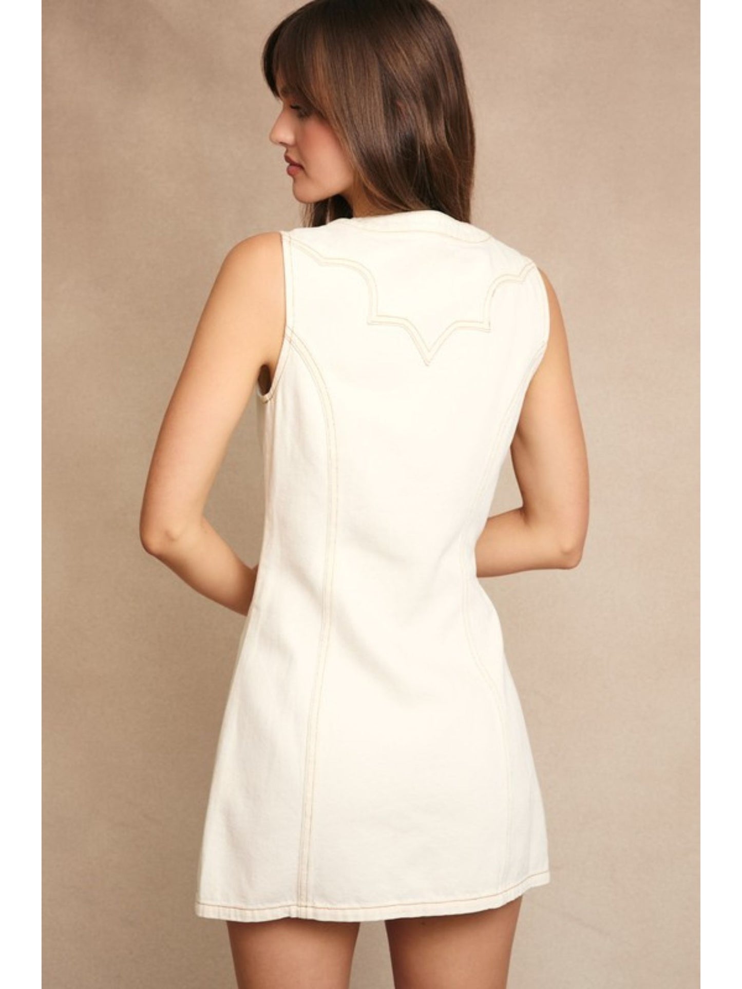 Nashville Stitch Detail Dress