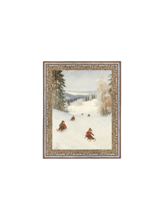 Sledding Hill 8x10
