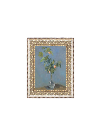 Flowers In A Glass Vase