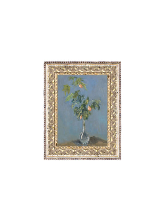 Flowers In A Glass Vase 5x7