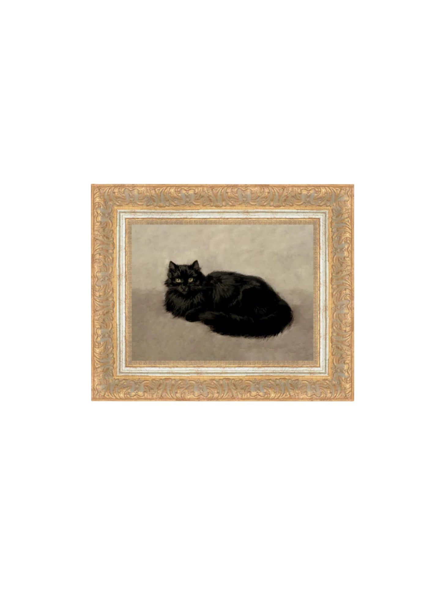 Black Cat Frame 12x10