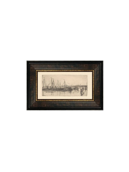 The Barges Framed Picture