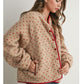 High Pile Fleece Puffer Jacket