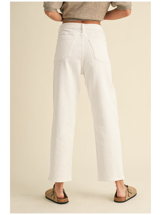 Tapered Cotton Pants