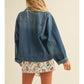 Blanket Stitch Denim Jacket