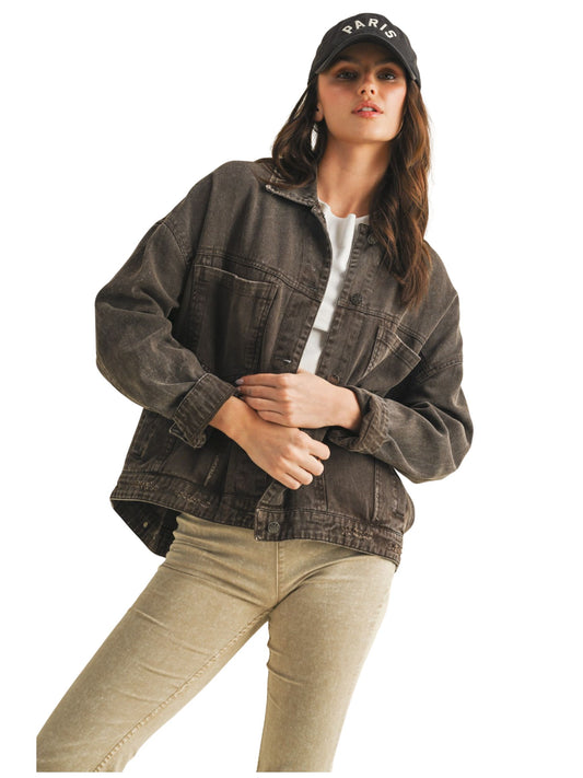 Back Pleated Jacket