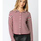 Elina Stripe Knit Top