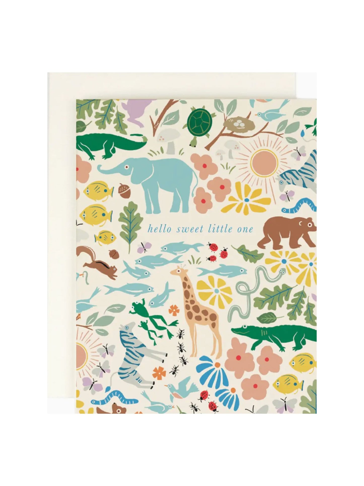 Sweet Little One Baby Card