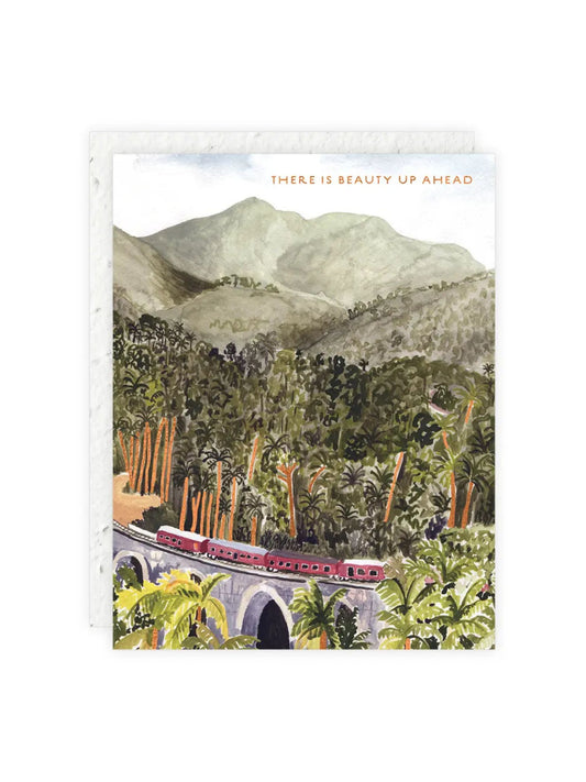 Beauty Up Ahead, Encouragement Card