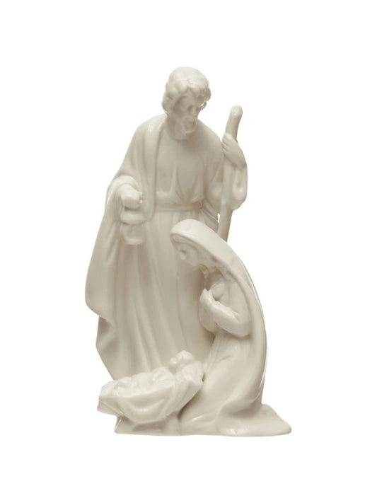 Stoneware Holy Family - Pick Up Only